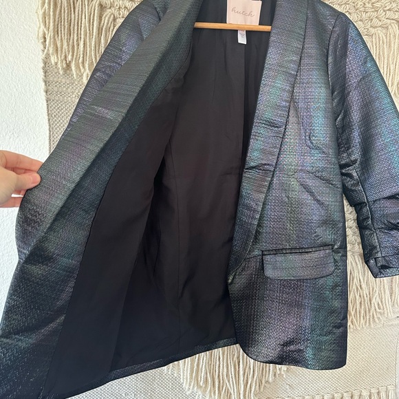 Hutch Textured Metallic Blazer - Picture 5 of 8